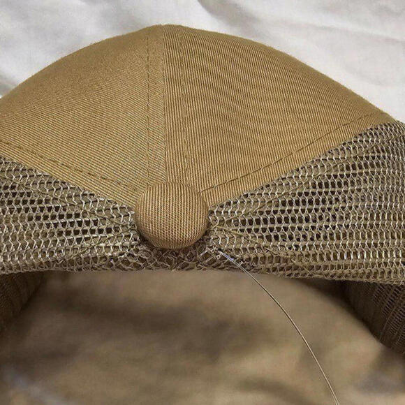 Kamel 707 (New) Mesh Adjustable Premium‎ Hat Brown - Picture 3 of 6